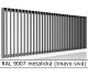 RAL 9007 metalická (tmavo sivá) 