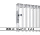 Štítové kovanie - guľa 