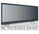RAL 7016 štruktúra (antracit) 