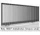 RAL 9007 metalická (tmavo sivá) 