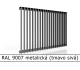 RAL 9007 metalická (tmavo sivá) 