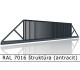 RAL 7016 štruktúra (antracit) 