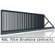 RAL 7016 štruktúra (antracit) 