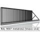RAL 9007 metalická (tmavo sivá) 