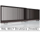 RAL 8017 štruktúra (hnedá) 