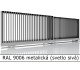 RAL 9006 metalická (svetlo sivá) 