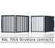 RAL 7016 štruktúra (antracit) 