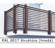RAL 8017 štruktúra (hnedá) 