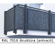 RAL 7016 štruktúra (antracit) 