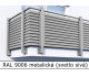 RAL 9006 metalická (svetlo sivá) 