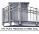 RAL 9006 metalická (svetlo sivá) 