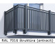 RAL 7016 štruktúra (antracit) 
