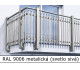 RAL 9006 metalická (svetlo sivá) 