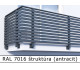 RAL 7016 štruktúra (antracit) 