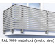 RAL 9006 metalická (svetlo sivá) 