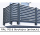 RAL 7016 štruktúra (antracit) 